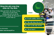 Bảng báo giá cung ứng nhân lực Tây Ninh