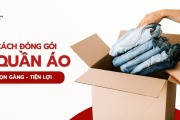 Cách đóng gói quần áo gọn gàng tiện lợi khi chuyển nhà