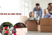 Lưu Ý Khi Chuyển Nhà Gia Đình Trẻ Em