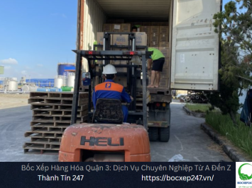 Bảng báo giá bốc xếp hàng hóa tại Quận 3