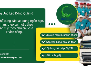Bảng báo giá cung ứng lao động Quận 6