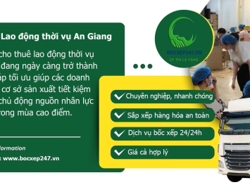Cho thuê Lao động thời vụ An Giang  