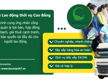 Bảng báo giá cho thuê Lao động thời vụ Cao Bằng
