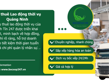 Bảng báo giá cho thuê Lao động thời vụ Quảng Ninh