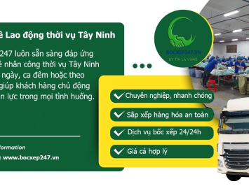 Bảng báo giá cho thuê Lao động thời vụ Tây Ninh