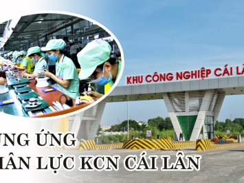 Cung ứng nhân lực tại KCN Cái Lân