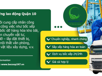 Bảng báo giá cung ứng lao động Quận 10