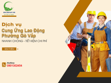 Cung Ứng Lao Động Phường Gò Vấp - Dịch Vụ Bốc Xếp 247