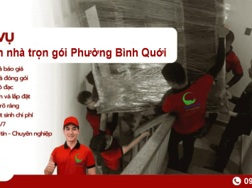 Dịch vụ chuyển nhà trọn gói Phường Bình Quới