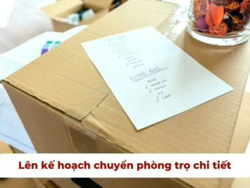 Chia sẻ kinh nghiệm chuyển phòng trọ từ A – Z cho sinh viên