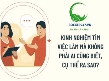 Kinh Nghiệm Tìm Việc Làm Phù Hợp Không Phải Ai Cũng Biết