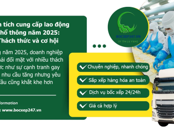 Phân tích cung cấp lao động phổ thông năm 2025: Thách thức và cơ hội