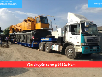 Vận chuyển xe cơ giới Bắc Nam