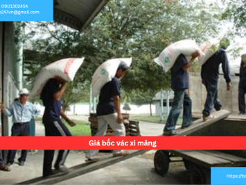Giá bốc vác xi măng