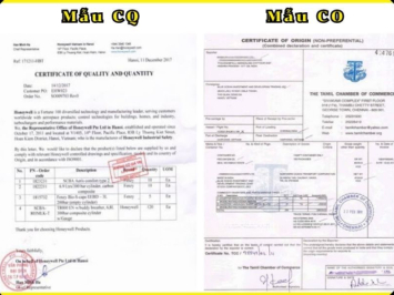 CO CQ là gì? Phân biệt 2 loại giấy chứng nhận phổ biến