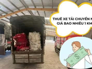 Thuê xe tải chuyển nhà giá bao nhiêu 1 km? Bảng giá chi tiết