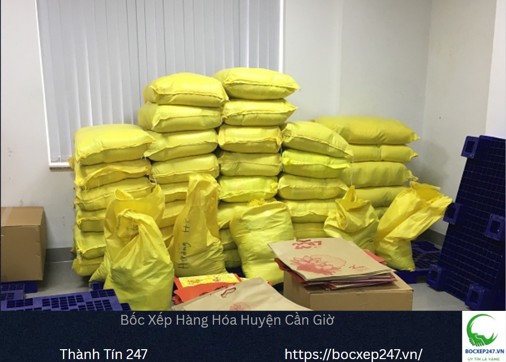 Bảng báo giá bốc xếp hàng hóa tại Huyện Cần Giờ - Thành Tín 247