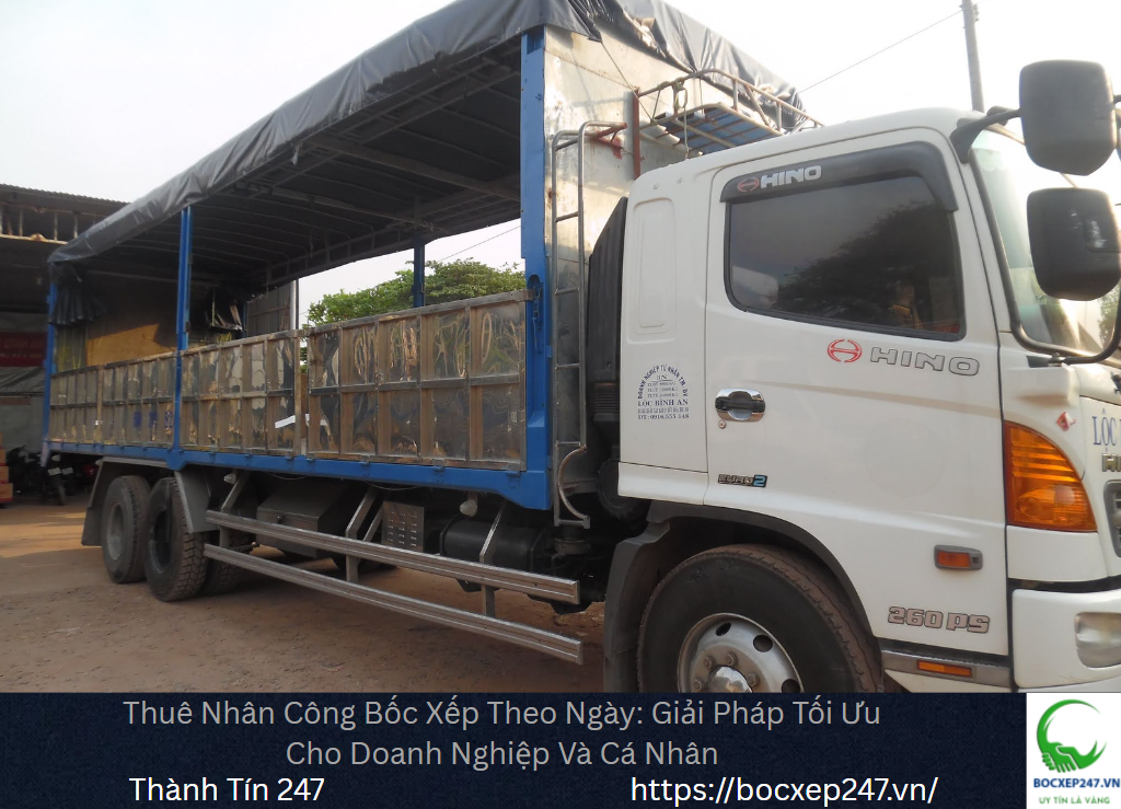 Thuê bốc xếp theo ngày tại kho hàng Đội ngũ nhân công bốc xếp theo ngày làm việc chuyên nghiệp