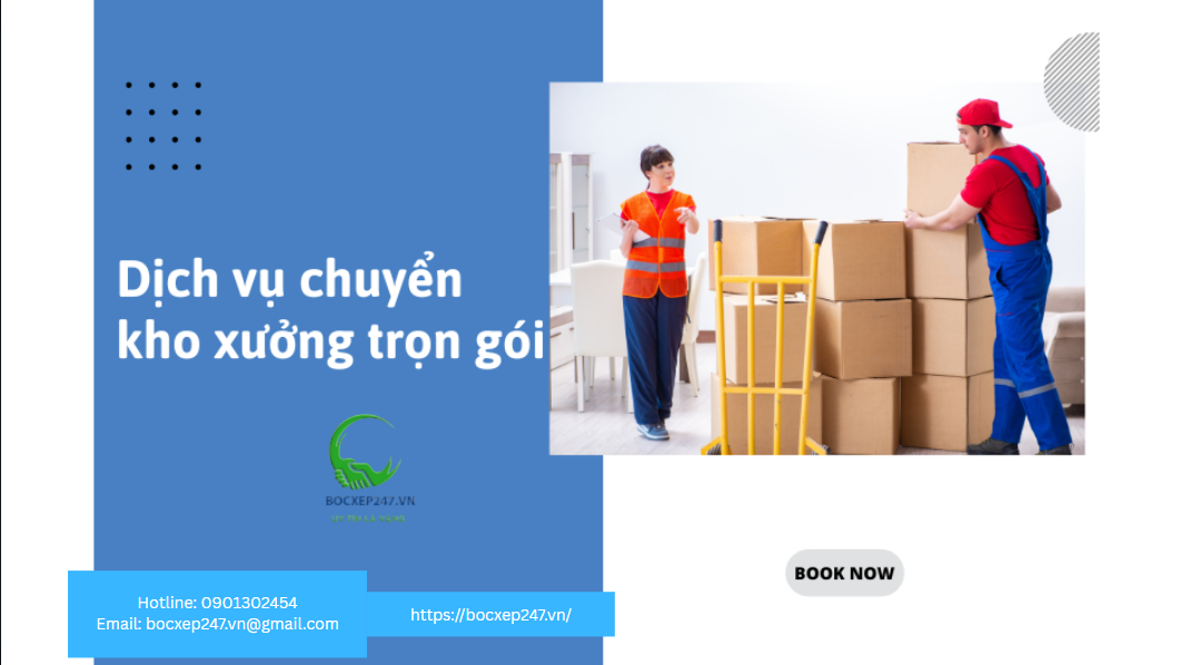 Quy trình vận chuyển kho xưởng chuyên nghiệp