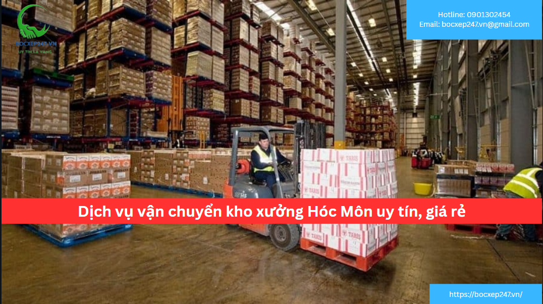 Dịch vụ vận chuyển kho xưởng Củ Chi uy tín, giá rẻ