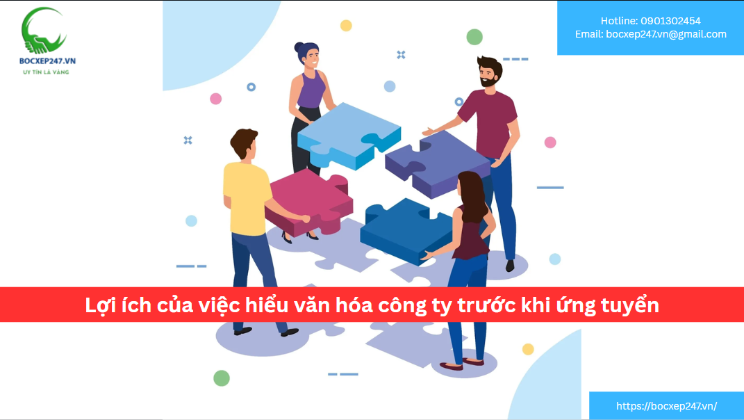 Lợi ích của việc hiểu văn hóa công ty trước khi ứng tuyển