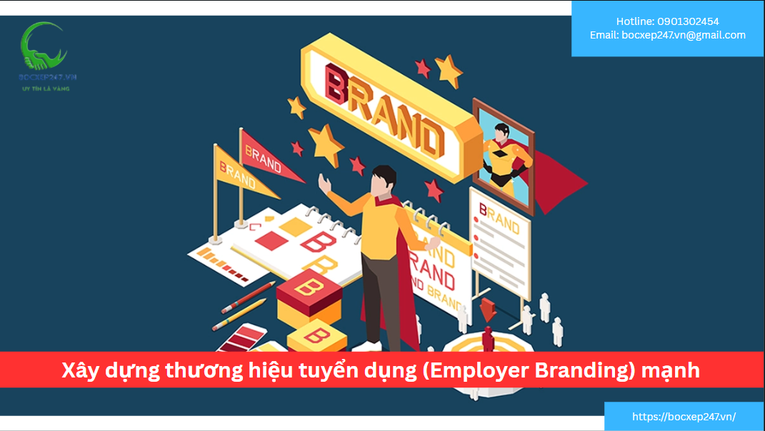 Xây dựng thương hiệu tuyển dụng (Employer Branding) mạnh