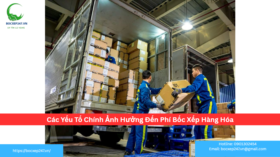 Các Yếu Tố Chính Ảnh Hưởng Đến Phí Bốc Xếp Hàng Hóa