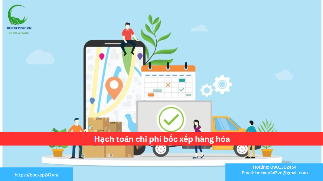Hạch toán chi phí bốc xếp hàng hóa