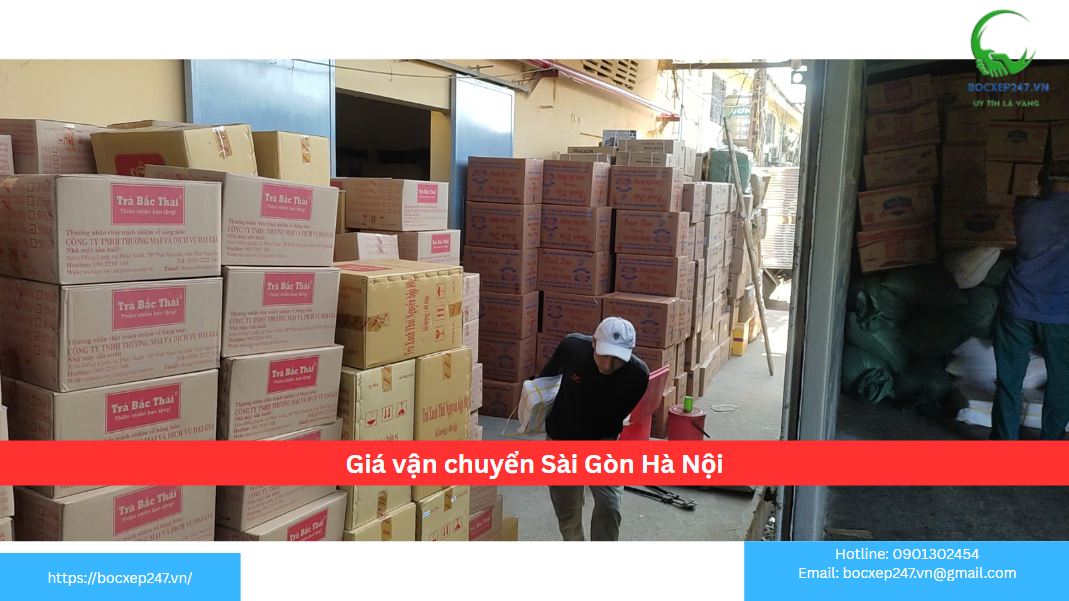 Giá vận chuyển Sài Gòn Hà Nội