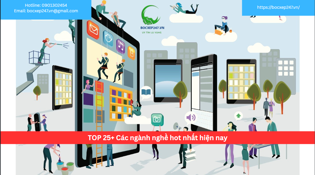 TOP 25+ Các ngành nghề hot nhất hiện nay