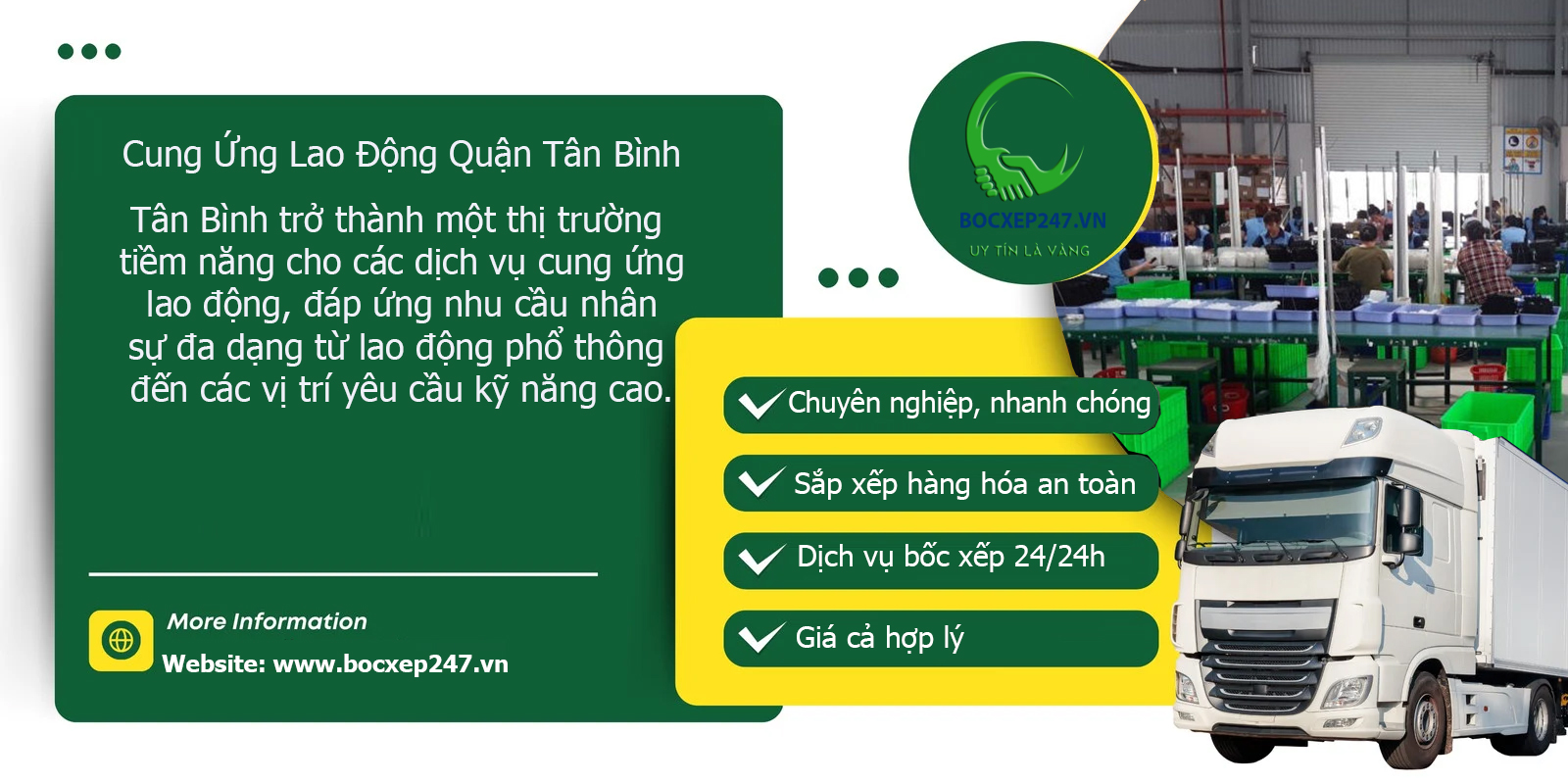 Cung ứng lao động Quận Tân Bình