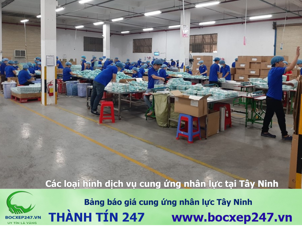 Bảng báo giá cung ứng nhân lực Tây Ninh