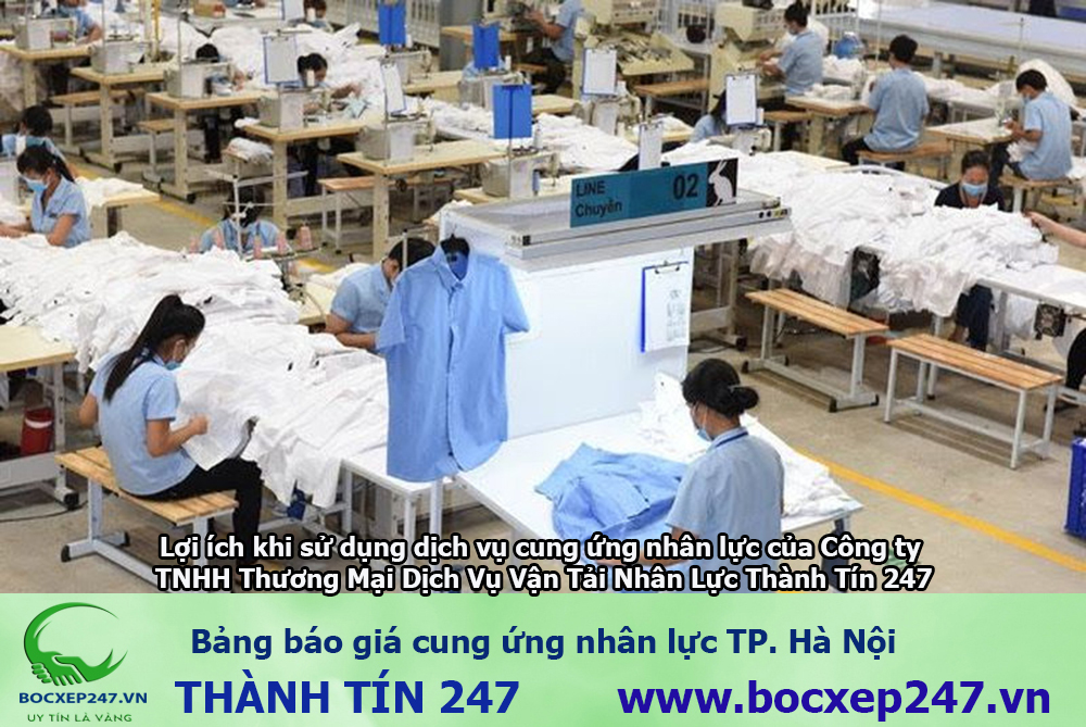 Bảng báo giá cung ứng nhân lực TP. Hà Nội