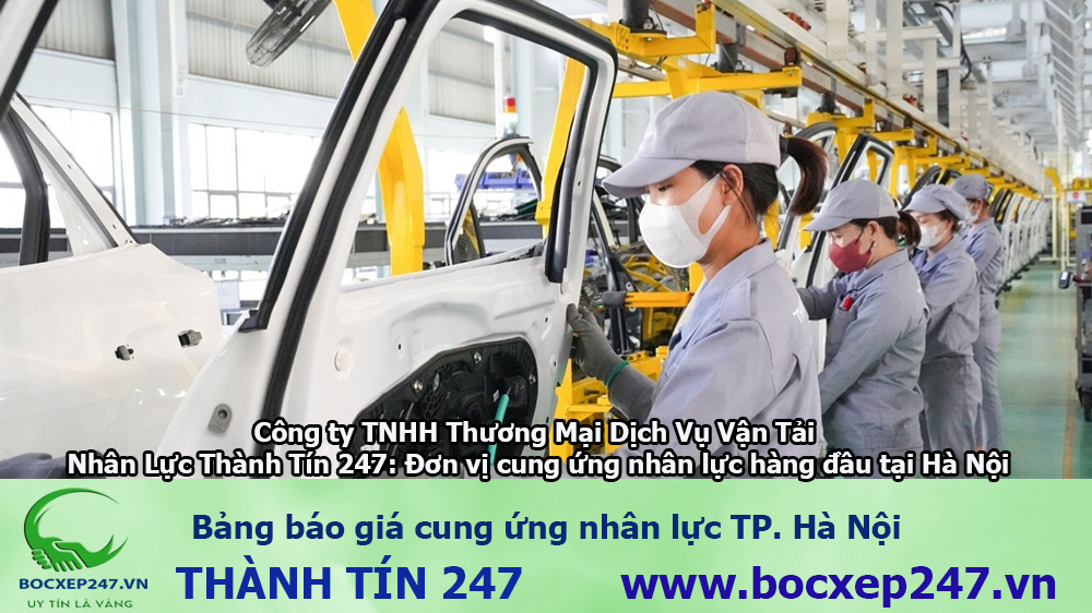 Bảng báo giá cung ứng nhân lực TP. Hà Nội