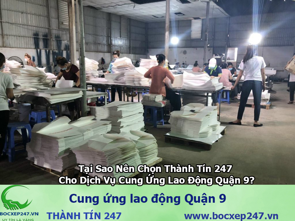 Bảng báo giá cung ứng lao động Quận 9