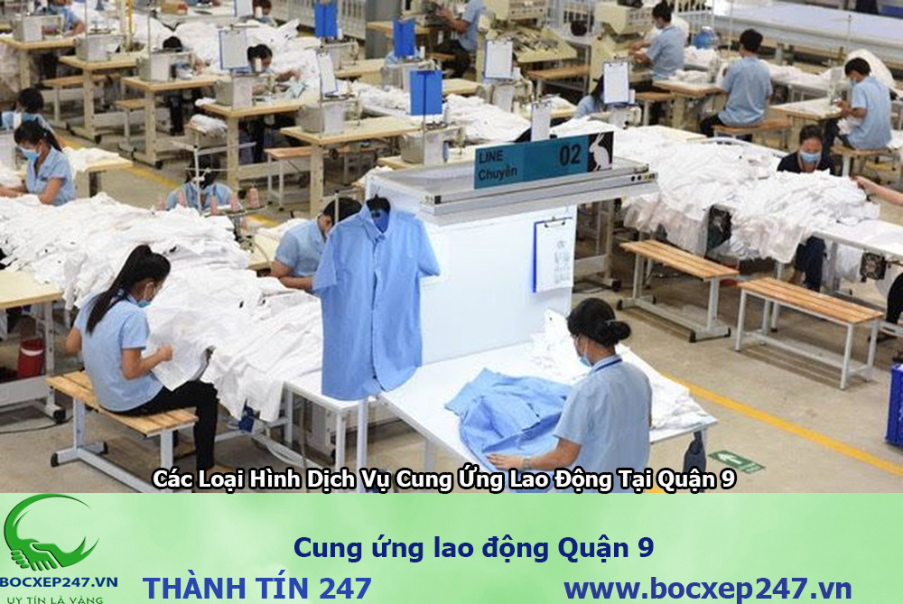 Bảng báo giá cung ứng lao động Quận 9