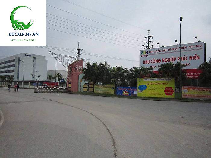 cung ứng lao động khu công nghiệp phúc điền