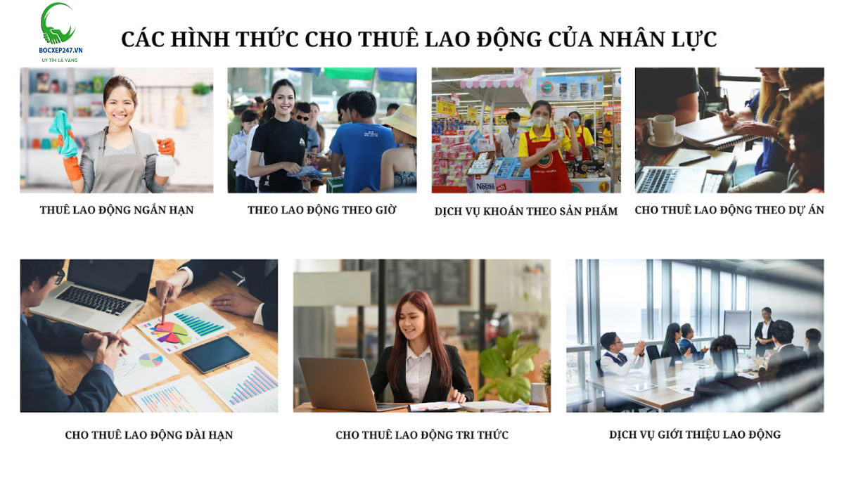 Các Loại Lao Động Có Thể Cho Thuê