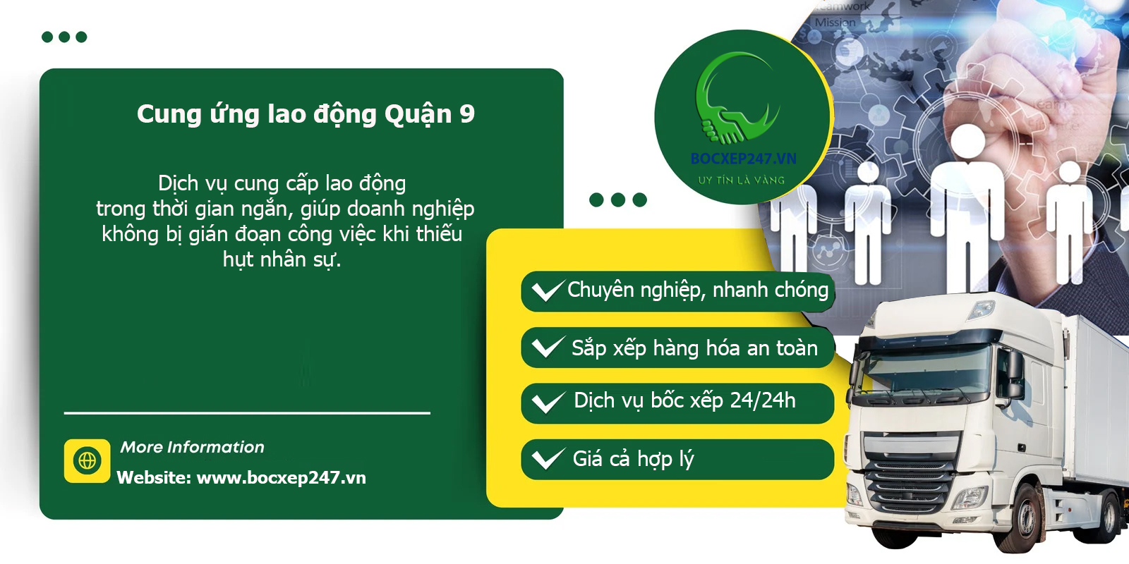 Cung ứng lao động Quận 9
