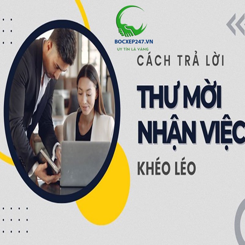 Cách trả lời thư mời nhận việc chuyên nghiệp, ấn tượng nhất