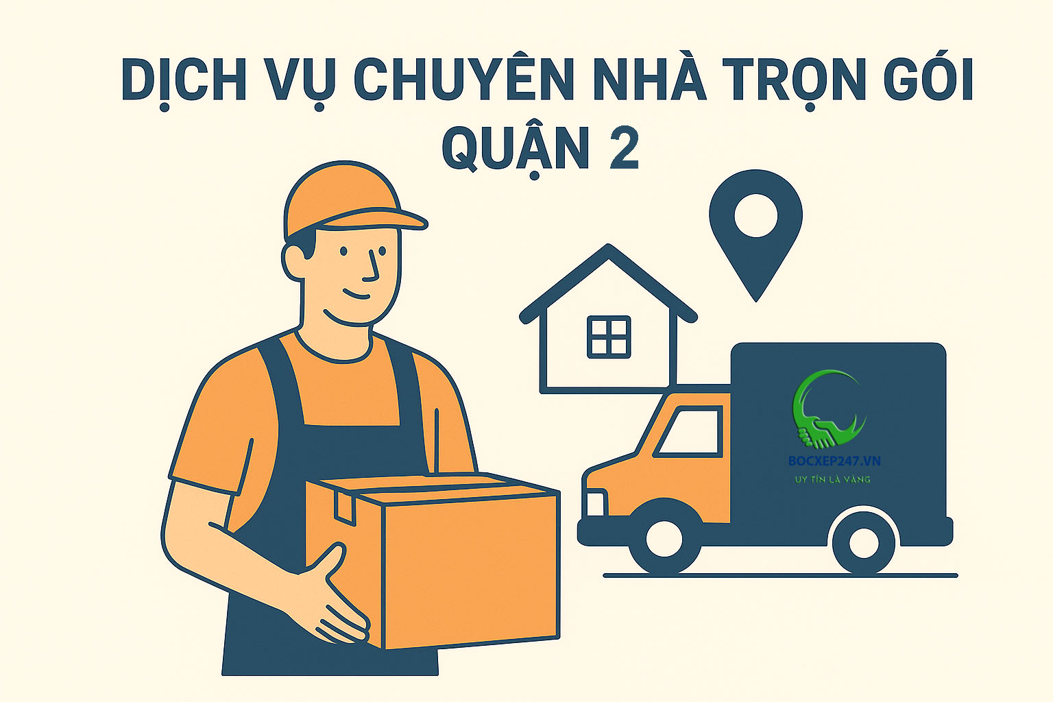 Bảng báo giá dịch vụ chuyển nhà trọn gói quận 2 - Dịch vụ bốc xếp 247