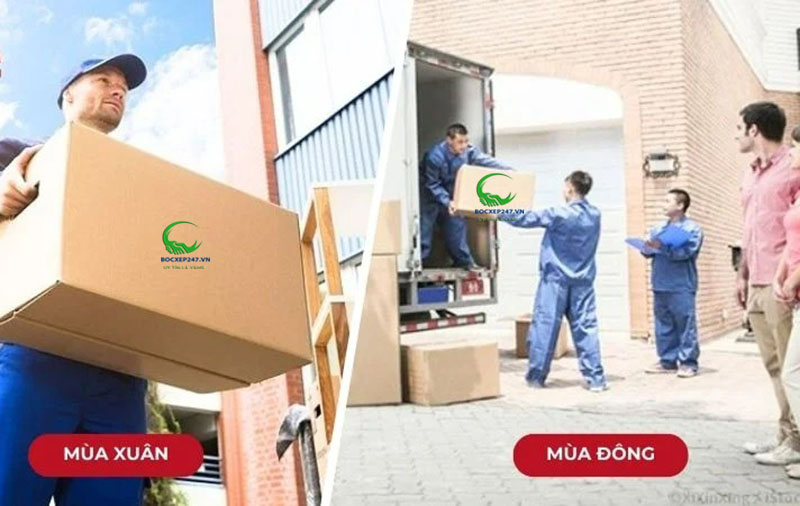 chuyển nhà vào mùa xuân và mùa thu