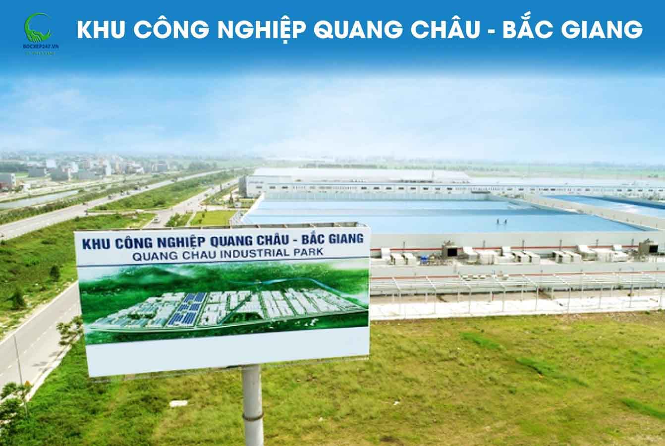Cung ứng nhân lực tại KCN Quang Châu