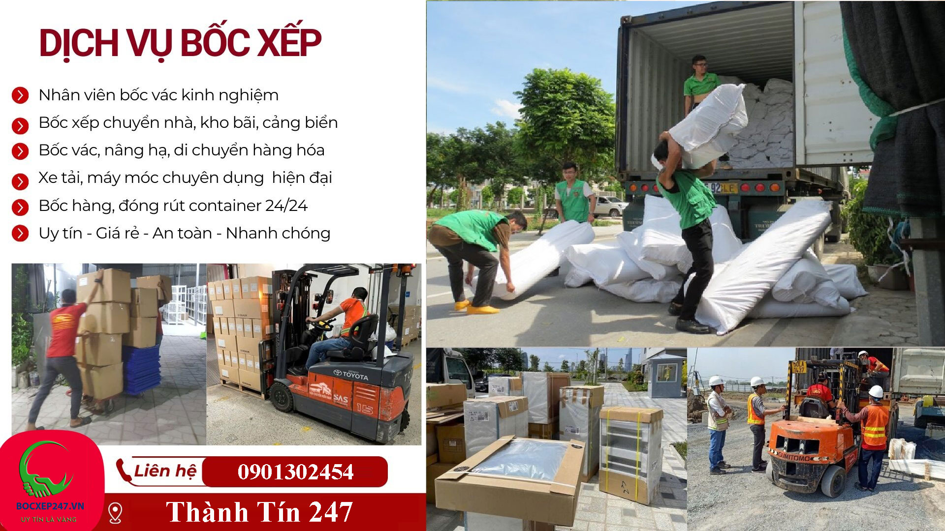dịch vụ bốc xếp hàng nông sản