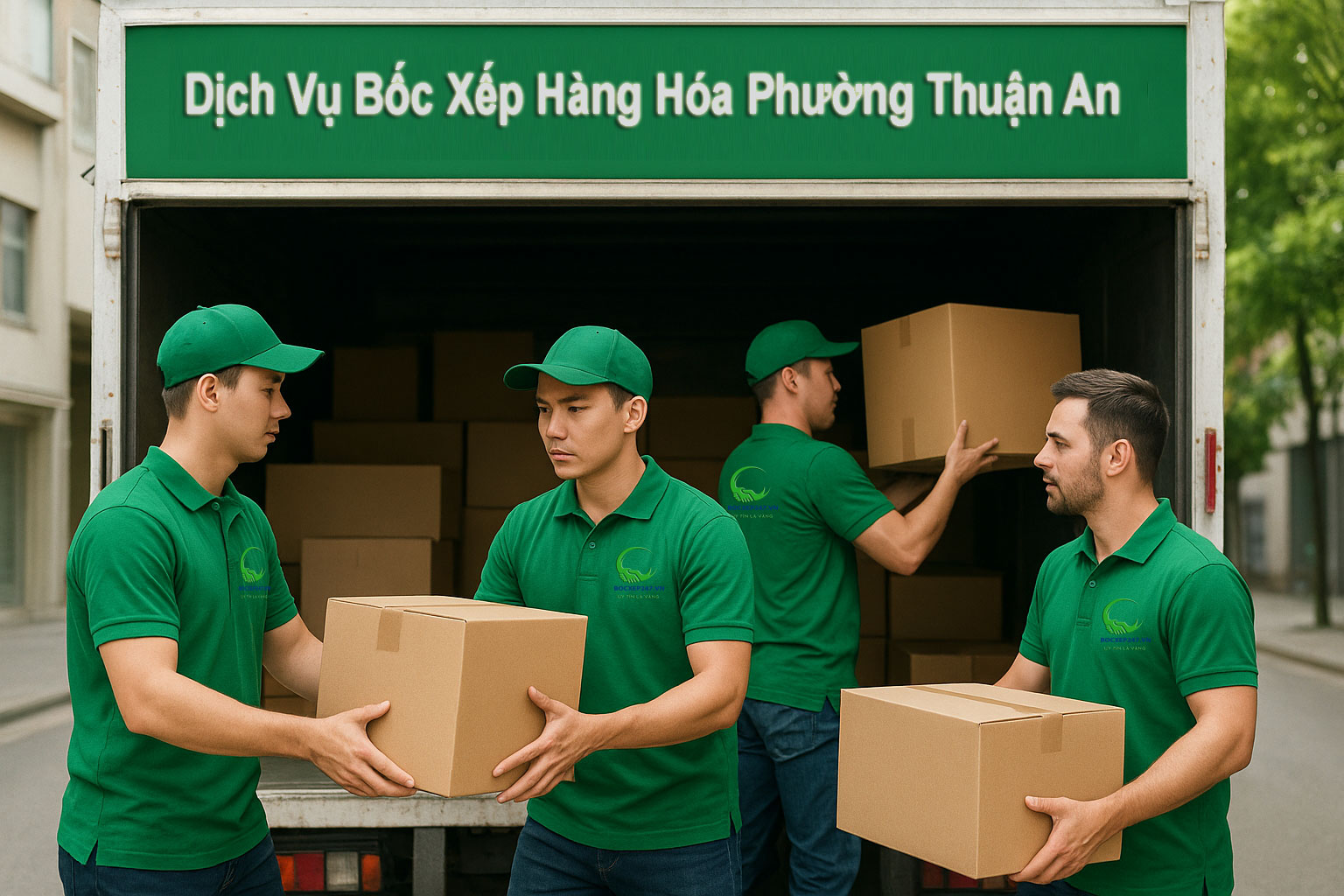 Dịch Vụ Bốc Xếp Hàng Hóa Phường Thuận An