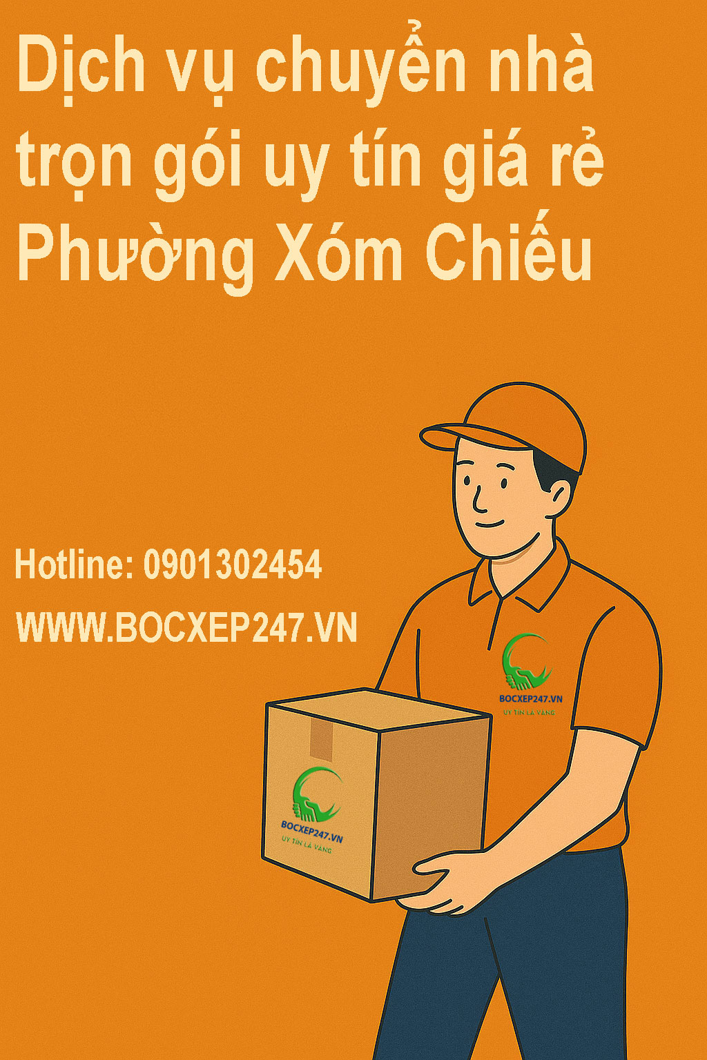 Dịch vụ chuyển nhà trọn gói Phường Xóm Chiếu