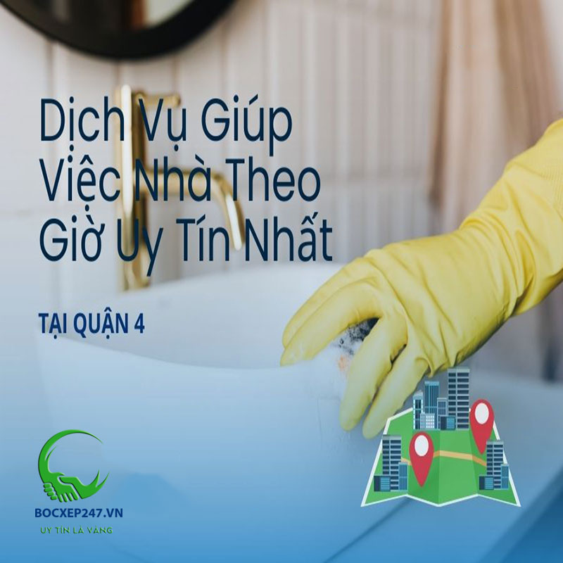 Dịch vụ giúp việc nhà theo giờ Quận 4