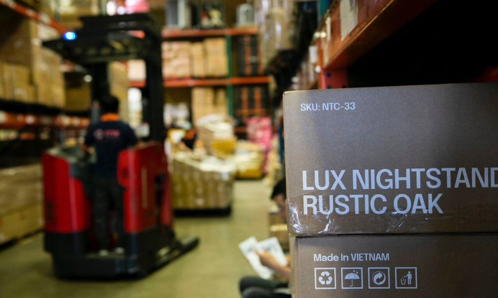 Hàng hóa được lưu tại kho Thành Tín 247