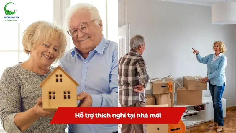 Hỗ trợ thích nghi tại nhà mới