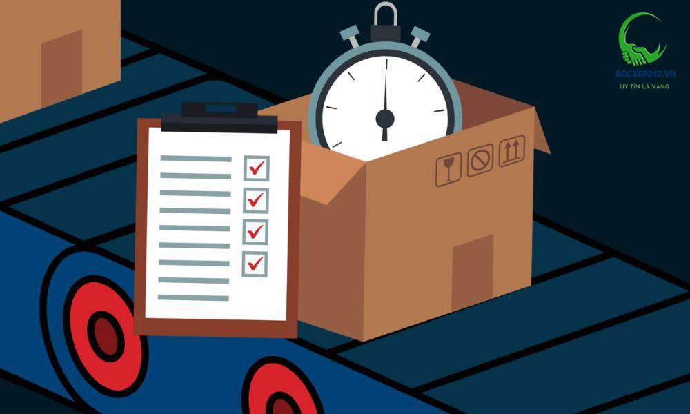 Kho Fulfillment có thời gian lưu trữ ngắn